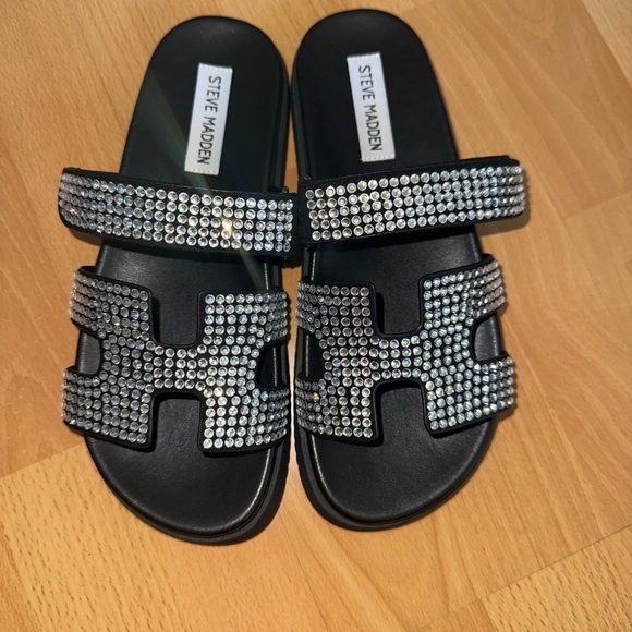 Steve Madden Mayven-R Rhinestone - woman's size 7 - Picture 2 of 5